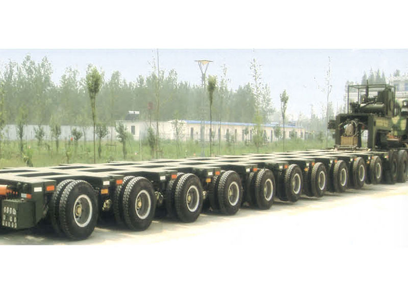 液压轴线模块运输专用车5