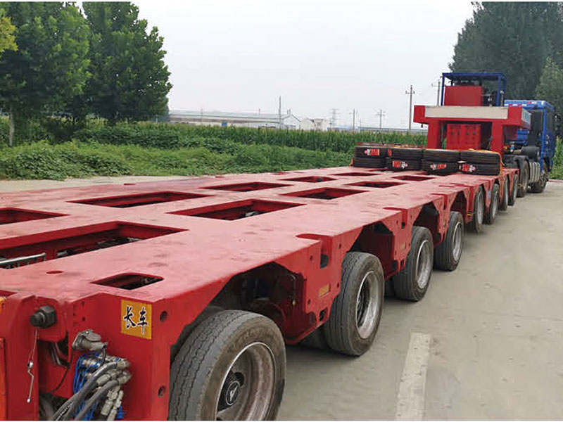 液压轴线模块运输专用车2