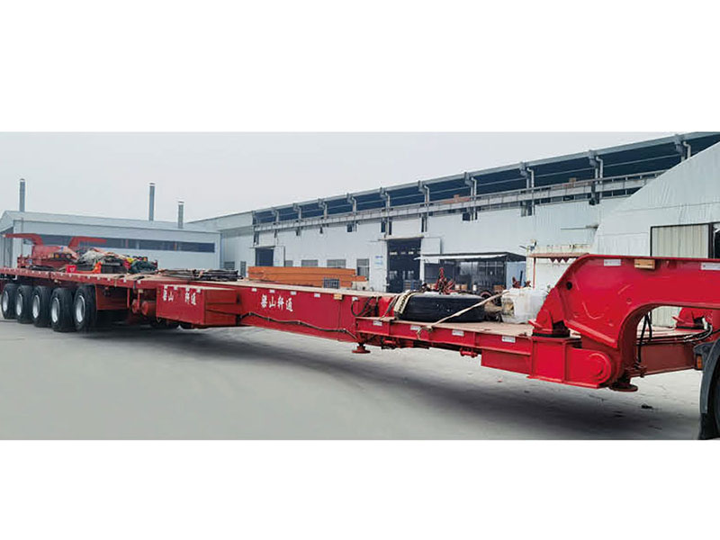 风电叶片抽拉运输专用车6