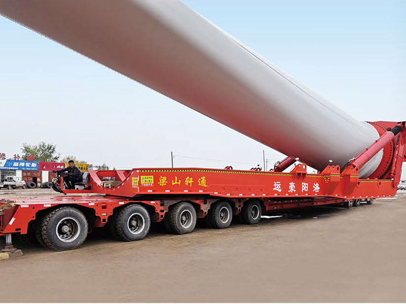 风电叶片转运工装车 上推式11