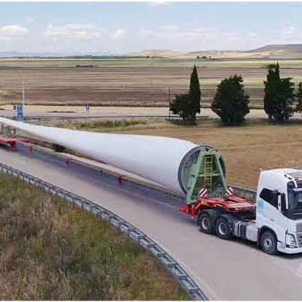 风电叶片抽拉运输专用车