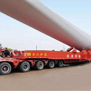 风电叶片转运工装车 上推式