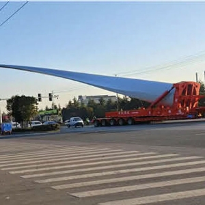 风电叶片转运工装车 上推式